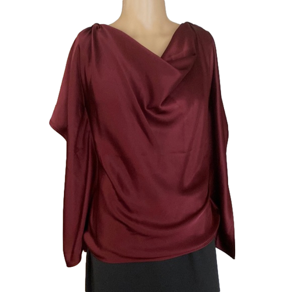 St. John Tops - St John liquid satin blouse. Br